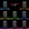 imageDUKWIN Fingerprint Lock Watch Winder Automatic Watch Winders for 12 Watches with Digital Display RGB LED Light Quiet Mabuchi Motor and Adjustable Watch Pillows for Universal Watches