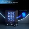 imageDUKWIN Fingerprint Lock Watch Winder for 8912 with Changing LED Light Multiple TPD LCD Touchscreen Remote Control Adjustable Watch Pillow and Mabuchi Supper Quiet Motor for Watch LoverDK20009
