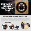imageDUKWIN Single Watch Winder with Dual Power Supply Supper Quiet Motor and Adjustable Watch Pillow Small Watch Winder for Travel22DOR1