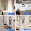 imageDUKWIN Towel Ring for Bathroom Gold Hand Towel Holder 304 Stainless Steel Towel Racks Modern WallMounted Towel Hanger for Bathroom KitchenBlack