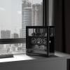 imageDUKWIN Watch Winder Automatic Watch Winder for 3 Watches with 4 Watches Stand Holder Display and Jewelry Storage Drawer Builtin White Illumination Quiet Mabuchi Motors Black