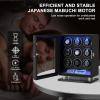 imageDUKWIN Watch Winder for 3468912 Automatic Watches Fingerprint Lock Watch Winders with LCD Touchscreen Blue LED Light Remote ControlAdjustable Watch Pillow for Universal Watches 5TPDBlack for 9