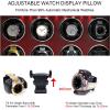 imageDUKWIN Watch Winder for 468 Automatic Watches Lockable Winders with Watch Holders and Jewelry Storage Super Quiet Motor with HighGloss Finish Builtin IlluminationRed Winder for 8 Watches