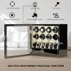 imageDUKWIN Watch Winder for 468 Automatic Watches Lockable Winders with Watch Holders and Jewelry Storage Super Quiet Motor with HighGloss Finish Builtin IlluminationWhite Watch Winders for 8 Watches