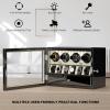 imageDUKWIN Watch Winder for 468 Automatic Watches Lockable Winders with Watch Holders and Jewelry Storage Super Quiet Motor with HighGloss Finish Builtin IlluminationWhite Watch Winders for 4 Watches