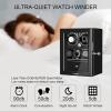 imageDUKWIN Watch Winder for 468 Automatic Watches Lockable Winders with Watch Holders and Jewelry Storage Super Quiet Motor with HighGloss Finish Builtin IlluminationBlack Watch Winders for 2 Watches