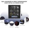 imageDUKWIN Watch Winder for 6912 Automatic Watches with Key Lock LCD Screen Remote Control LED Light Adjustable Watch Pillow and Supper Quiet Motor for Universal WatchesDK0 for 9