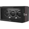 imageDUKWIN Watch Winder Automatic Watch Winder for 3 Watches Key Lock to Unlock Equipped with Quiet Motor 4 Rotation Modes Adjustable Watch Pillowwith LED Lighting