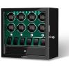 Green Watch Winders for 8 Watches