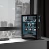 imageDUKWIN Watch Winder Fingerprint Lock Automatic Watch Winder for 369 Watches with 4 Holders3002300 TPDDigital Display Remote ControlJewelry Storage and Adjustable Watch Pillow and LED LightBlue Winder for 6