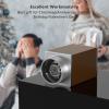 imageDUKWIN Single Watch Winder with Dual Power Supply Supper Quiet Motor and Adjustable Watch Pillow Small Watch Winder for Travel22DBR1