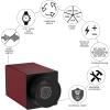 imageDUKWIN Single Watch Winder with Dual Power Supply Supper Quiet Motor and Adjustable Watch Pillow Small Watch Winder for Travel22DRD1