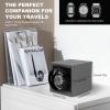 imageDUKWIN Single Watch Winder with Dual Power Supply Supper Quiet Motor and Adjustable Watch Pillow Small Watch Winder for TravelEOr