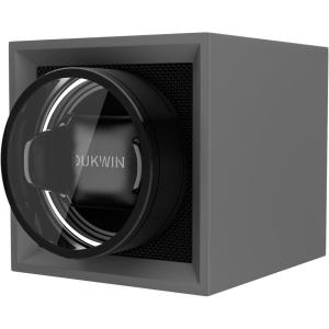 imageDUKWIN Single Watch Winder with Dual Power Supply Supper Quiet Motor and Adjustable Watch Pillow Small Watch Winder for TravelEOr
