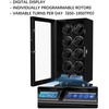 image:imageDUKWIN Watch Winder Fingerprint Lock Watch Winders for 8 with LCD Touch Screen Remote Control Super Quiet Motor Blue LED Light and Adjustable Watch Pillows for Universal Watches amp Collector