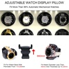 image:imageDUKWIN Watch Winder for Automatic Watches White Lockable Watch Winders with Extra Watch Storage Jewelry Storage 4 Rotation Modes LED Light Super Quiet Mabuchi Motor and Spring Watch PillowsC4NW
