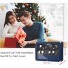 image:imageDUKWIN Watch Winder for Automatic Watches White Lockable Watch Winders with Extra Watch Storage Jewelry Storage 4 Rotation Modes LED Light Super Quiet Mabuchi Motor and Spring Watch PillowsBlue Watch Winders for 4 Watches