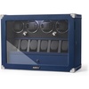Blue Watch Winders for 4 Watches